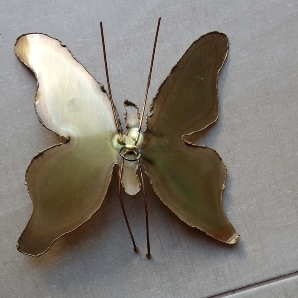 Gold Butterfly Wall Decor - Picture 2 of 9